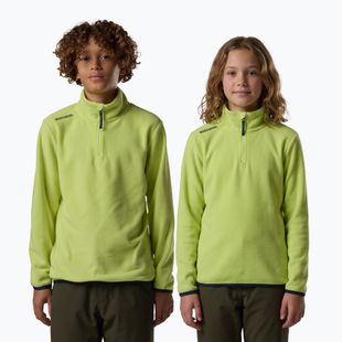 Detská fleecová mikina Rossignol Quarter Zip Polar Fleece wild lime