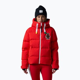 Dámska lyžiarska bunda Rossignol JCC Allsnow Down red