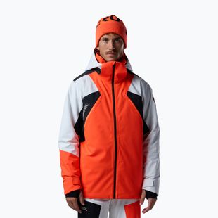Pánska lyžiarska bunda Rossignol Hero 4WS Insulated neon red