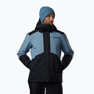 Pánska lyžiarska bunda Rossignol Rochrun Insulated winward blue/black
