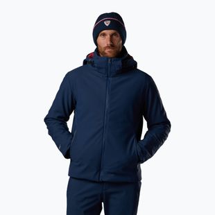 Pánska lyžiarska bunda Rossignol Resort Softshell dark navy
