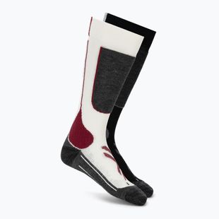 Lyžiarske ponožky Rossignol Essential 2 pack white