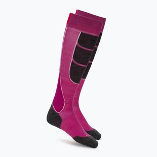 Dámske lyžiarske ponožky Rossignol Intermediate Eelectric fuchsia