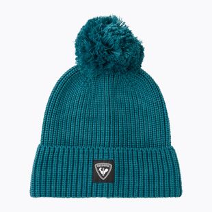 Zimná čiapka Rossignol Strawpile Pompom Beanie transformative teal