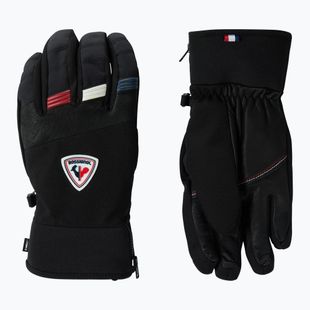 Pánske lyžiarske rukavice Rossignol Strato R-Shell Dry black