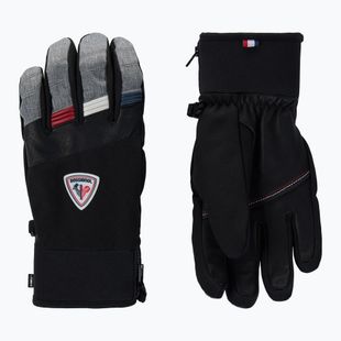Pánske lyžiarske rukavice Rossignol Strato R-Shell Dry heather grey