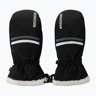 Dámske lyžiarske rukavice Rossignol Piste Mittens R-Shell Dry black