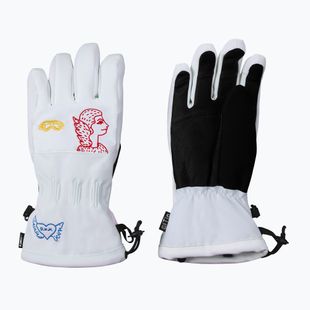 Dámske lyžiarske rukavice Rossignol JCC R-Shell Dry white