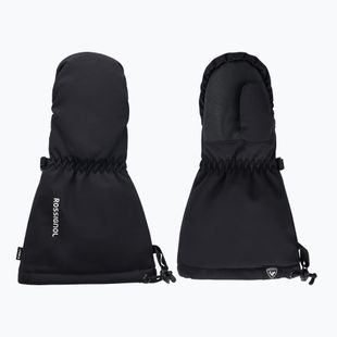 Detské lyžiarske rukavice Rossignol Mittens R-Shell Dry black