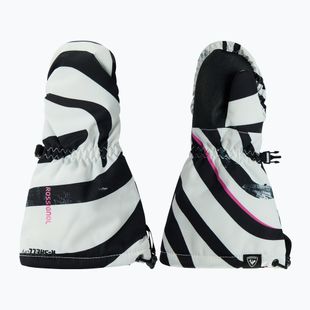 Detské lyžiarske rukavice Rossignol Mittens R-Shell Dry savage black