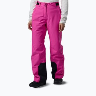 Dámske lyžiarske nohavice Rossignol Insulated electric fuchsia