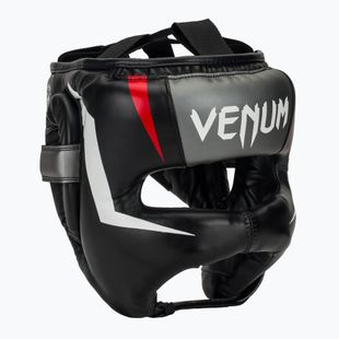 Boxerská prilba Venum Elite Iron čierna/červená