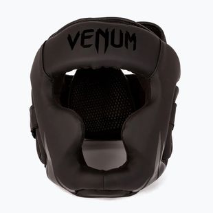 Detská boxerská prilba Venum Challenger Kids black/black