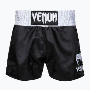 Pánske tréningové šortky Venum Classic Muay Thai black/white/gold
