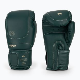 Pánske boxerské rukavice Venum Impact Evo 16 OZ emerald green