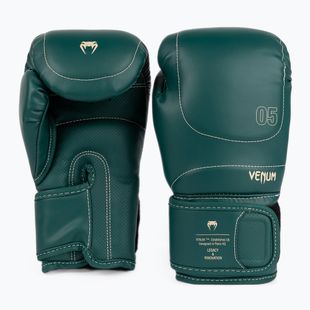 Pánske boxerské rukavice Venum Impact Evo 16 OZ emerald green