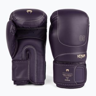 Pánske boxerské rukavice Venum Impact Evo deep purple