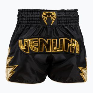 Pánske tréningové šortky Venum Inferno Muay Thai black/gold
