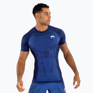 Pánsky chránič Venum Technical 3.0 Rashguard s krátkym rukávom night blue