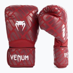 Detské boxerské rukavice Venum Contender 1.5 XT white/burgundy