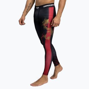 Pánske tréningové legíny Venum X Tekken 8 - Marshall Law Spats black/red/gold