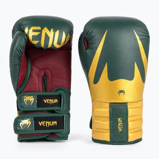 Boxerské rukavice Venum Reverso Boxing green/gold