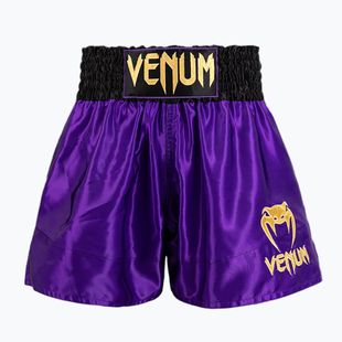 Pánske tréningové šortky Venum Classic Muay Thai dark purple