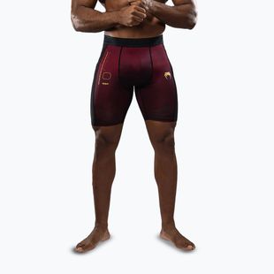 Pánske tréningové šortky Venum Tactical XT Vale Tudo black/burgundy/gold