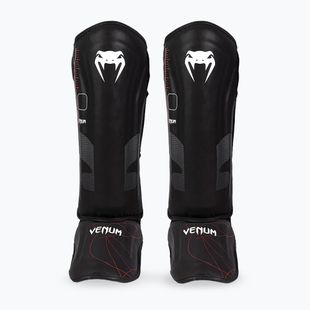 Dámske chrániče holennej kosti a chodidla Venum Tactical XT Shinguards black/fire red