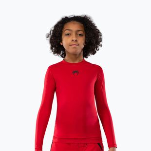 Detské tričko longsleeve  Venum Contender Rashguards Jr cherry red