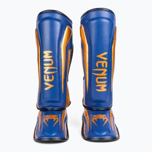 Chrániče holení Venum Elite Standup tibia and foot protectors navy blue