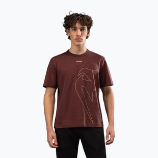 Pánske tričko Venum Giant Connect T-Shirt chocolate brown