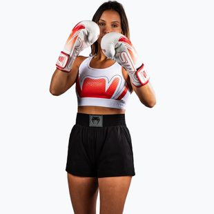 Fitness podprsenka Venum x RWS 2.0 white/red