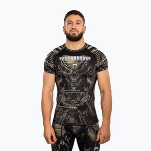 Pánsky rashguard Venum Invander black/sand