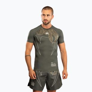 Pánsky rashguard Venum Serpenti Rashguards khaki/bronze/ivory