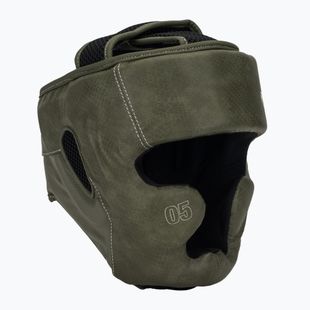 Boxerská prilba Venum Impact Evo Scales Headgear army green