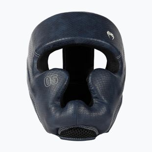 Boxerská prilba Venum Impact Evo Scales Headgear midnight blue