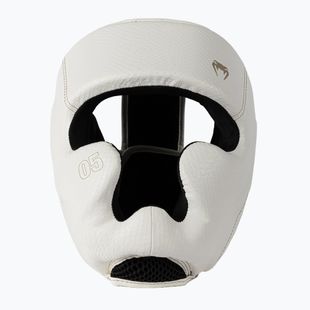 Boxerský chránič hlavy Venum Impact Evo Scales Headgear ivory