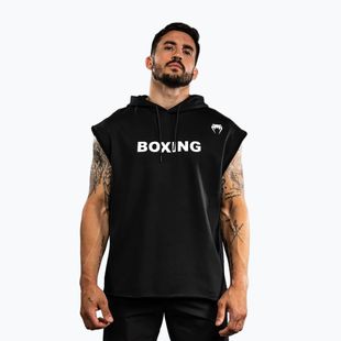 Pánska mikina bez rukávov Venum Boxing VT black/white
