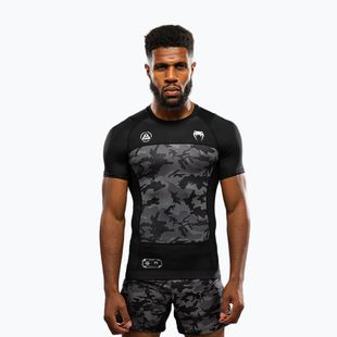 Pánske tréningové tričko Venum X Polaris Rashguards black/storm grey
