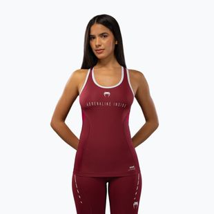 Dámske tričko Venum Adrenaline Dry Tech Tank Top burgundy/pink
