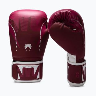 Boxerské rukavice Venum Adrenaline Boxing burgundy/pink