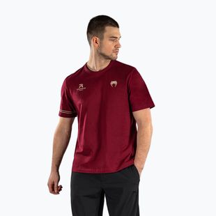 Pánske tričko Venum x Rajadamnern burgundy