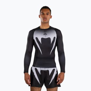 Roshguard pánsky rashguard longsleeve Venum No Gi Rashguards black/white