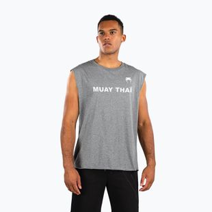 Pánske tričko Venum Muay Thai VT heather grey
