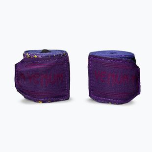 Boxerské bandáže Venum Santa Muerte Handwraps 250 cm dark purple