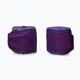 Boxerské bandáže Venum Santa Muerte Handwraps 450 cm dark purple