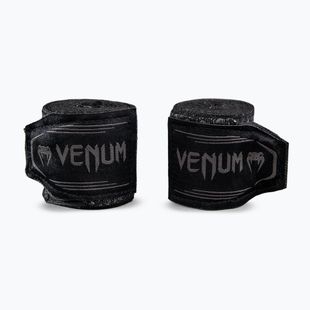 Boxerské bandáže Venum Santa Muerte Handwraps 400 cm black/white