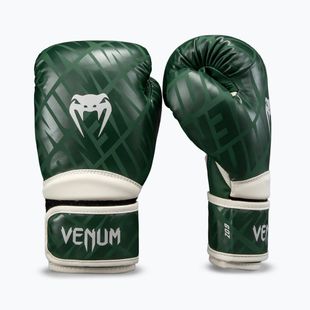 Detské boxerské rukavice Venum Contender 1.5 XT Kids forest green/off white
