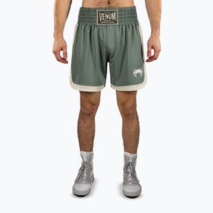 Pánske tréningové šortky Venum Classic Boxing aqua green/ivory